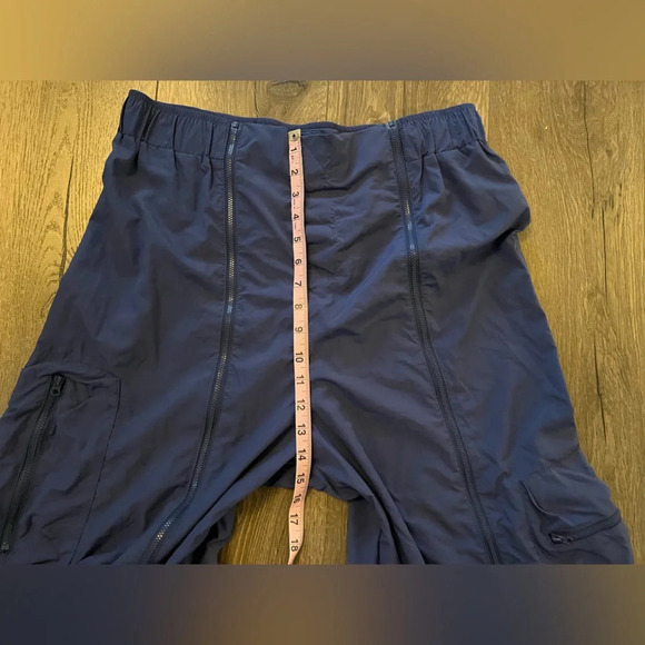 Urban Outfitters Nylon Balloon Pant Blue size 12 - Picture 9 of 13